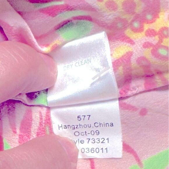 Lilly Pulitzer Elsa Silk Blouse - Picture 8 of 9